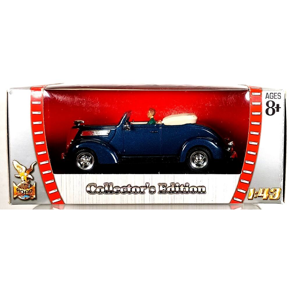 Yat Ming 1:43 Road Signature 1937 FORD V8 CONVERTIBLE, Used, See Pics/Descr.